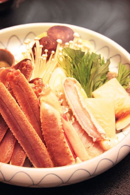 北海道直送のカニ鍋コース（6,000円（税込））
