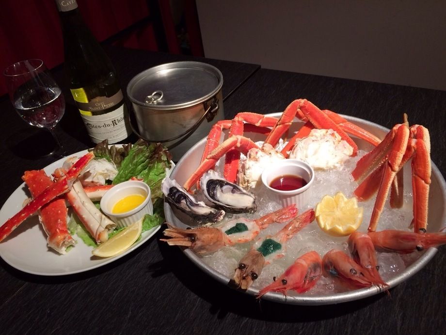 ●【ボタンエビもありますよ】CCBスペシャルプラッターコース