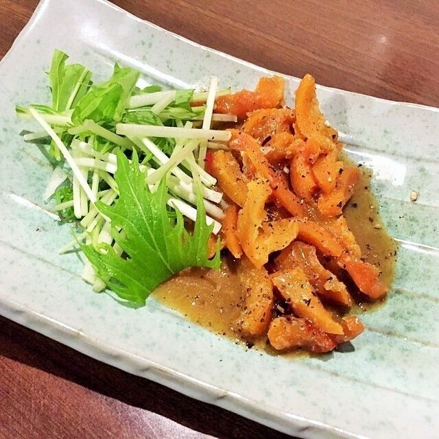 黒ミル貝のバター炒め（５００円(540円)）