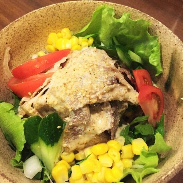 冷しゃぶサラダ（６３０円(680円)）