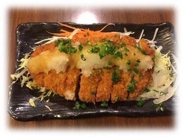 豚かつみぞれサラダ（６３０円(680円)）