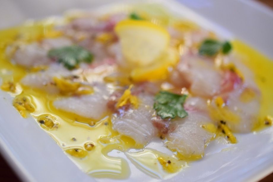 本日鮮魚のカルパッチョ