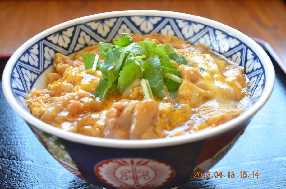 大山鶏の親子丼（￥１０００円）