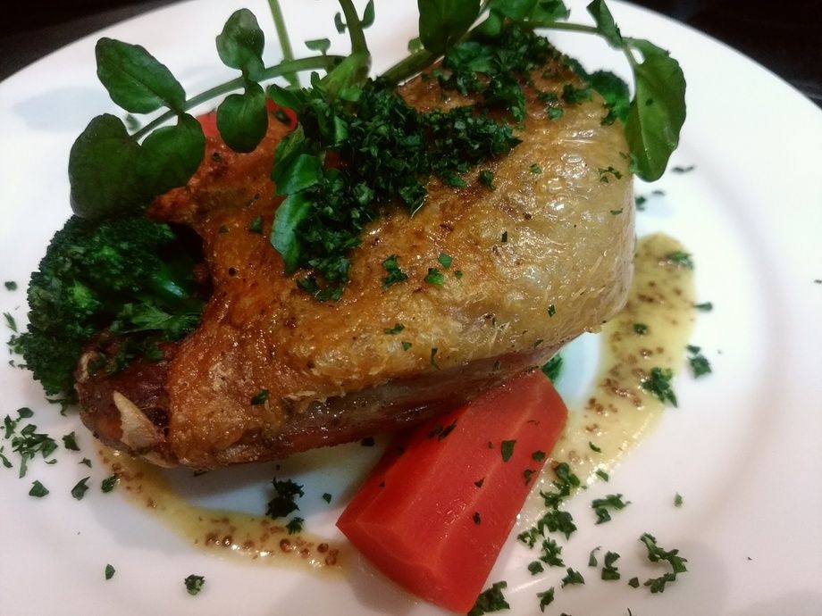 フランス産鴨のコンフィ