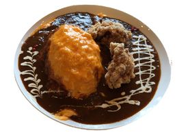 オムカレー・唐揚げ2ｐ