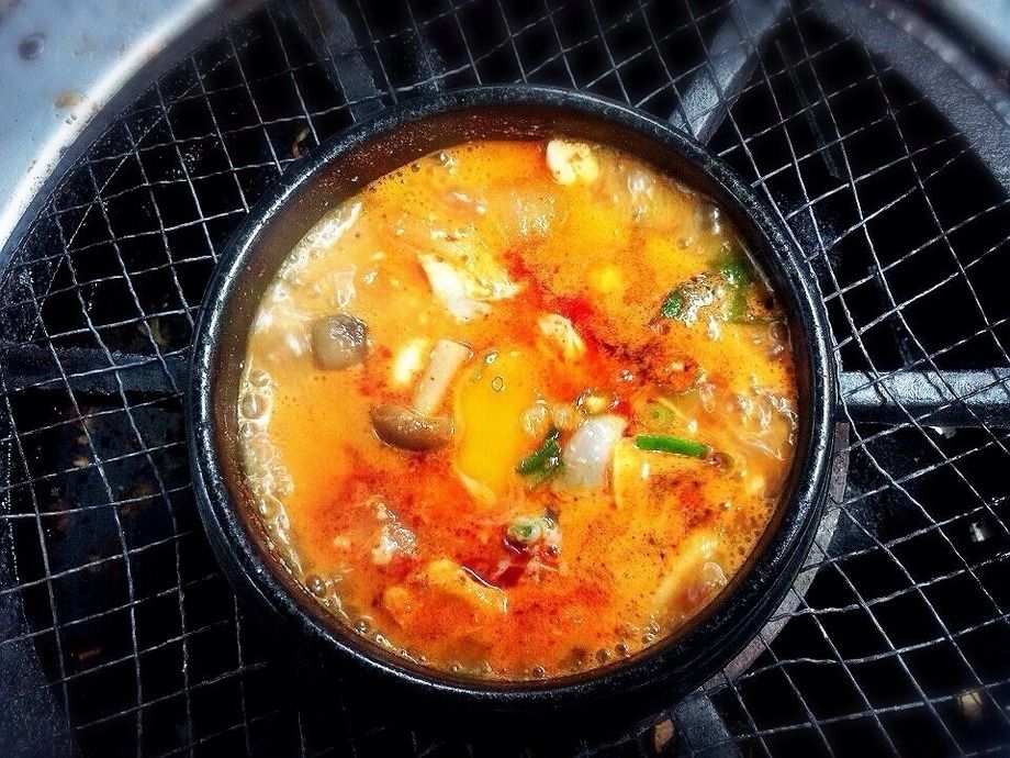 スントゥブチゲ   순두부찌개