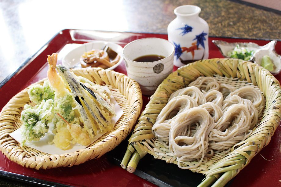 天ぷらそばセット（1,350）