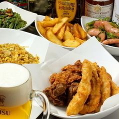 2H飲み放題付き全5品コース