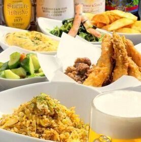 3H飲み放題付き全6品コース