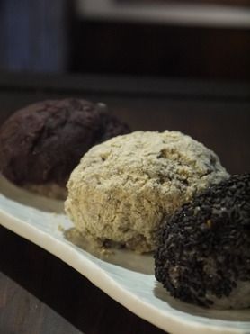 おはぎ/ぼたもち（粒あん、きな粉、黒ゴマ）