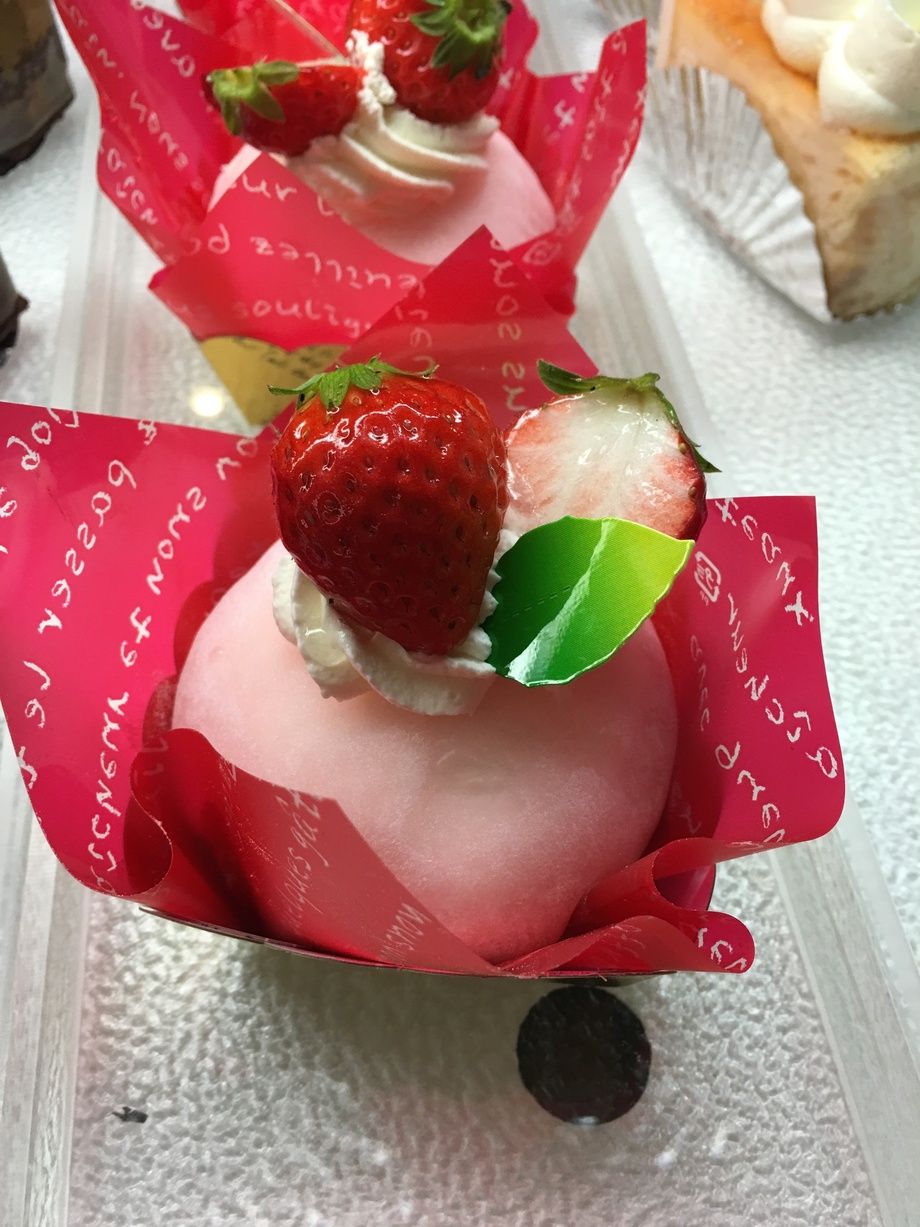 イチゴの大福ケーキ