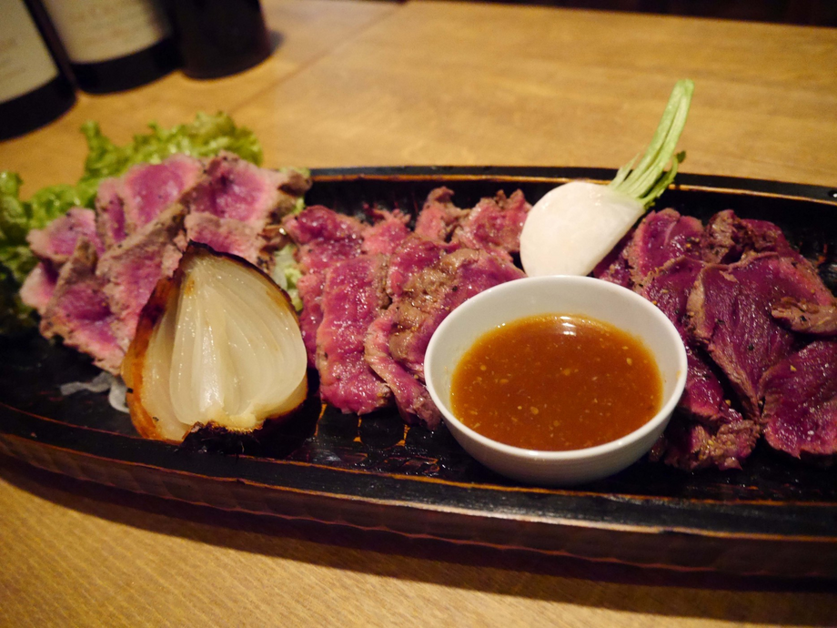 馬のグリル盛り