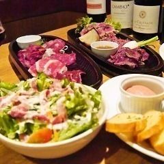 2H飲み放題付 Bon特製!極上馬肉＋新鮮有機野菜を手軽に楽しめる4320円コース