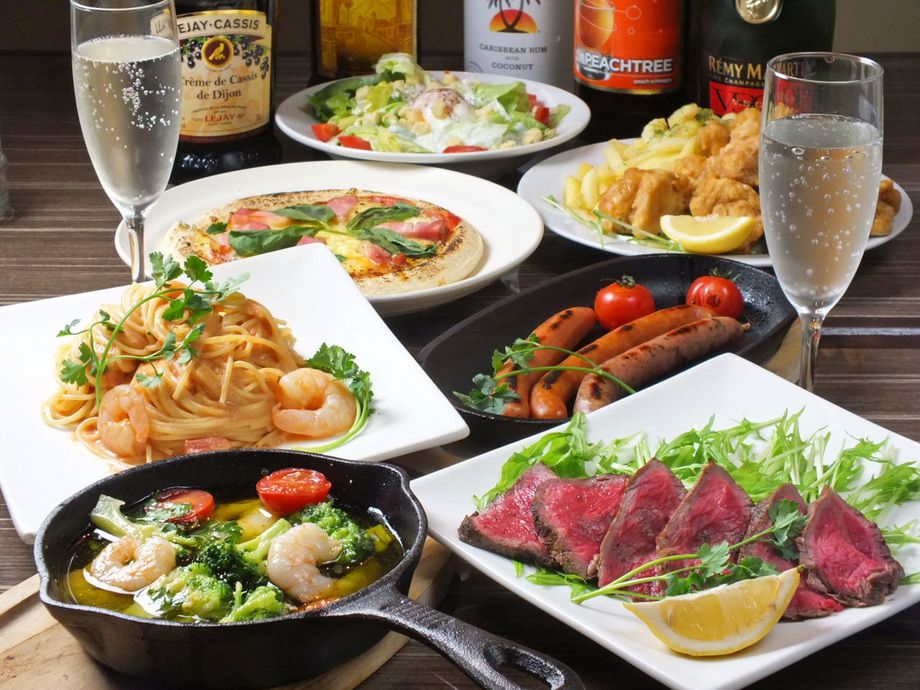 【120分飲み放題付き】お料理8品付きコース（¥4000）