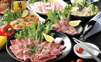 焼肉食べ放題／モーモーコース・萬月おすすめコース・和牛どっぷりコース