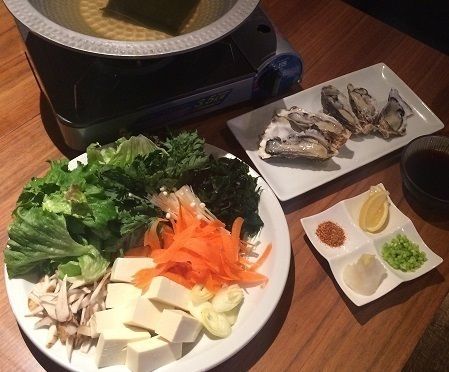 牡蠣しゃぶ鍋