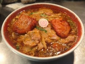 スタミナ鶏唐揚げラーメン(醤油)