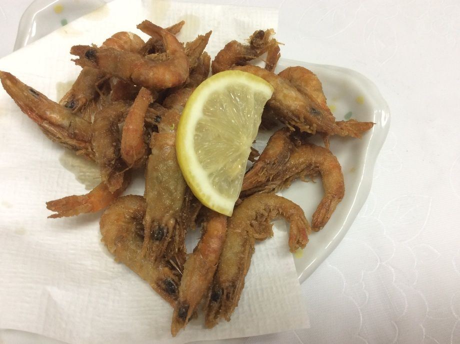 小エビのから揚げ