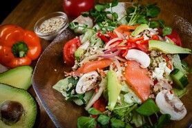 ENSALADA DE QUINUA キヌアのサラダ