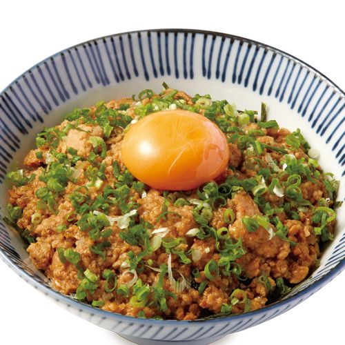 大山どりのそぼろご飯（490円）