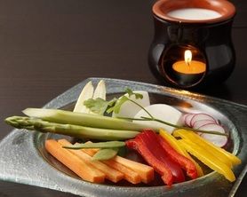 岩手県　八百屋の野菜スティック　バーニャカウダ