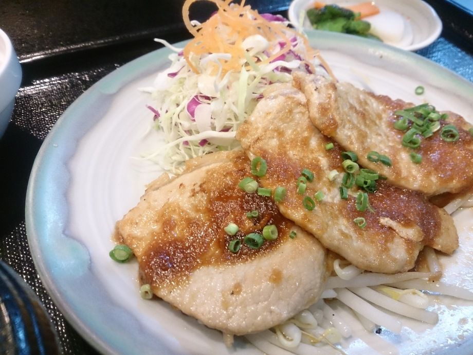 しょうが焼き定食