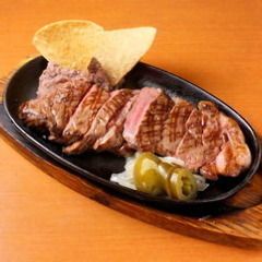 低温調理のサーロインステーキ（メキシコ牛）