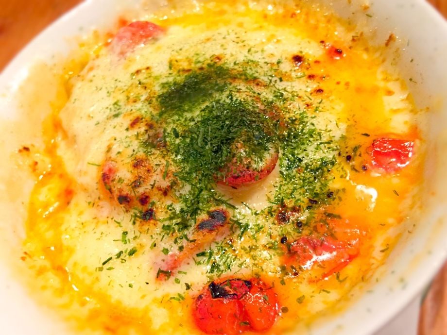 フレッシュトマトのじゃがべーチーズ