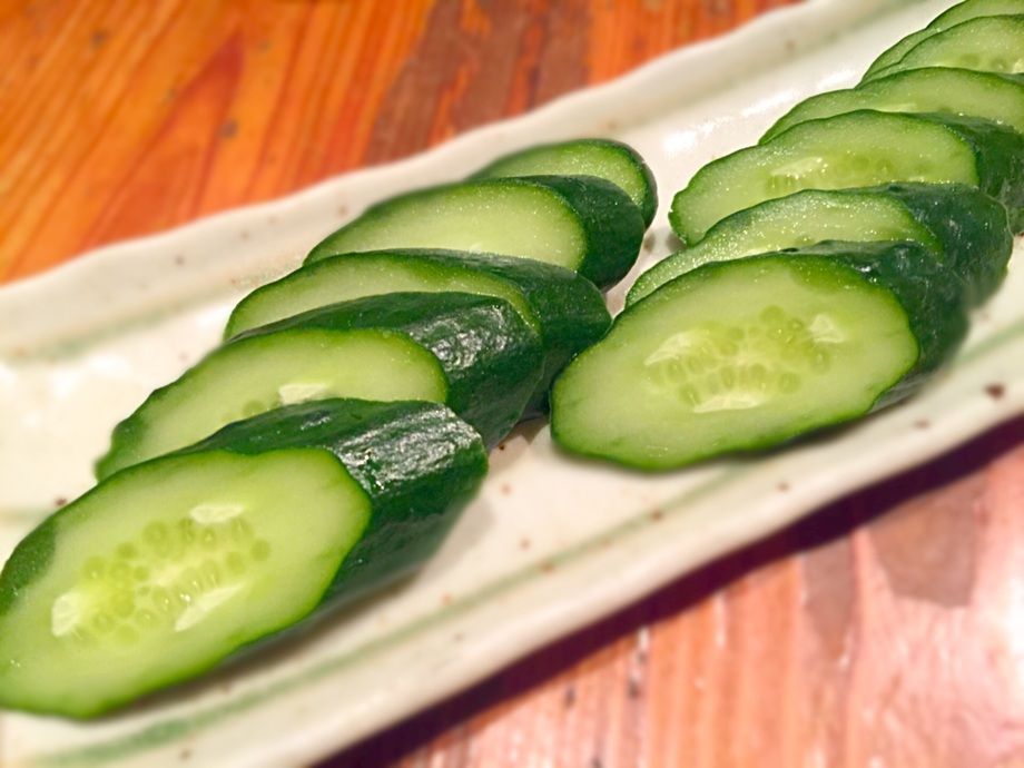 きゅうりのぬか漬け