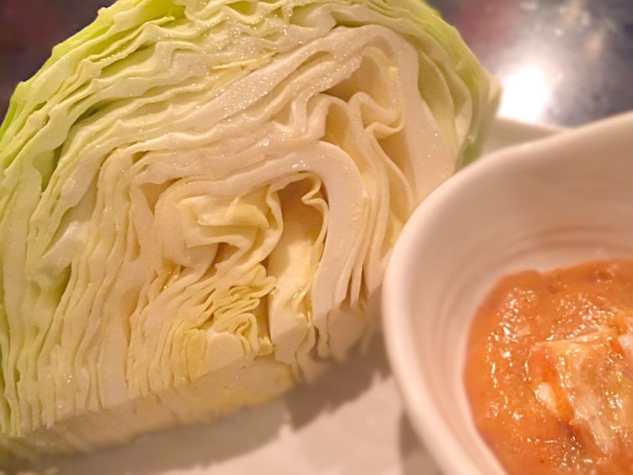 バリッとキャベツ 自家製青唐辛子味噌マヨ