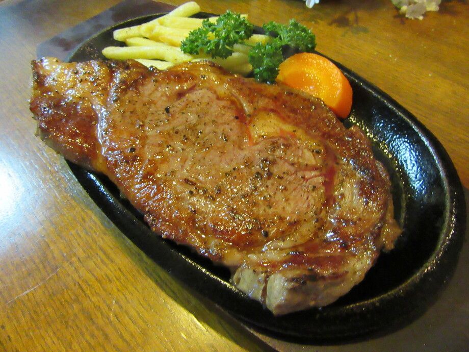 リブロースステーキランチ