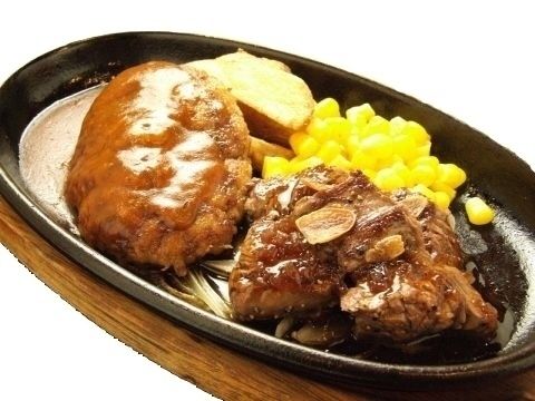 カットステーキ＆ハンバーグ