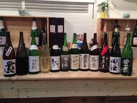 厳選の日本酒20〜30種