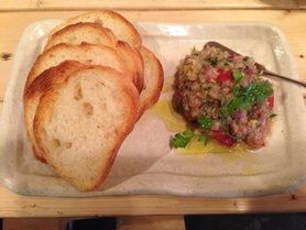 鮮魚の洋風なめろう