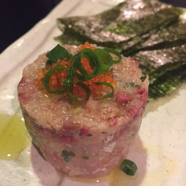 鮮魚の和風なめろう