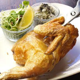 熟成鶏　18日間の半身揚げ