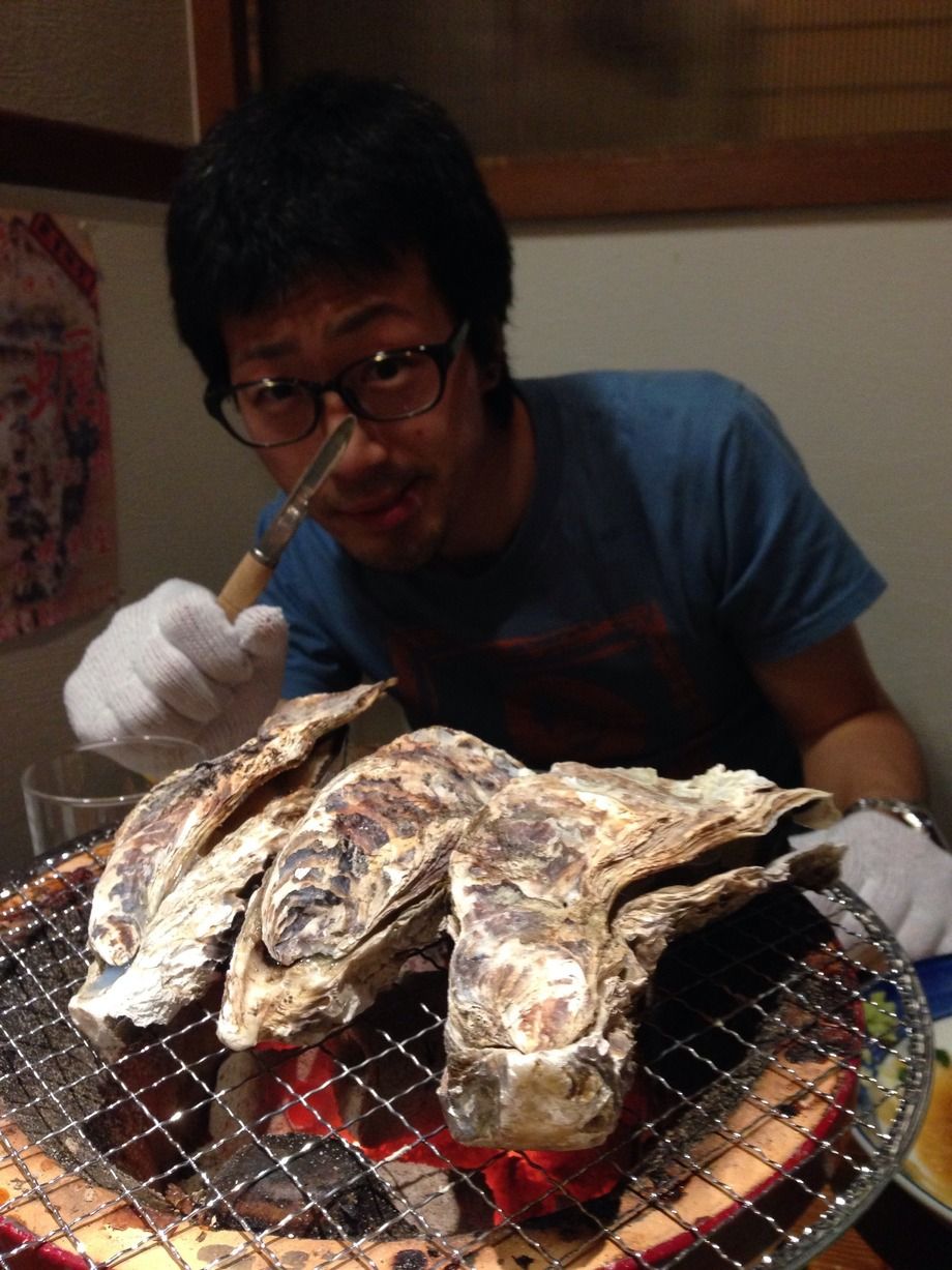 焼き牡蠣(季節により変わります)