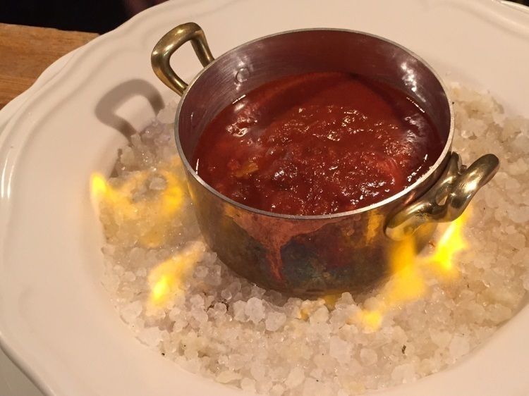 魚介類のチリソース煮セウタ