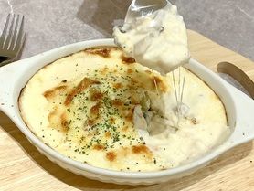 ズワイガニときのこのトマトドリアセット(サラダ・ドリンク付き)