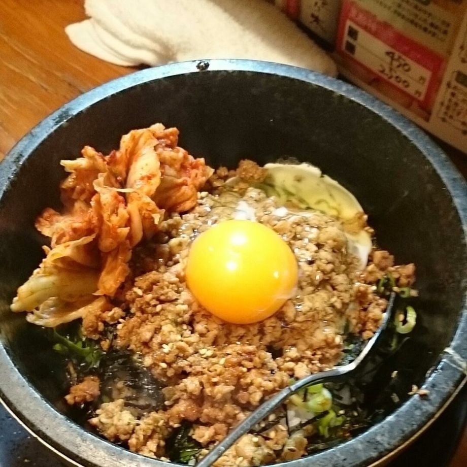 石焼そぼろ丼（¥500 -）