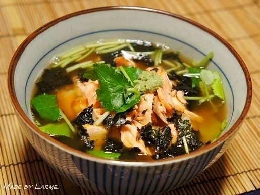 だし茶漬け（梅・鮭・わさび）