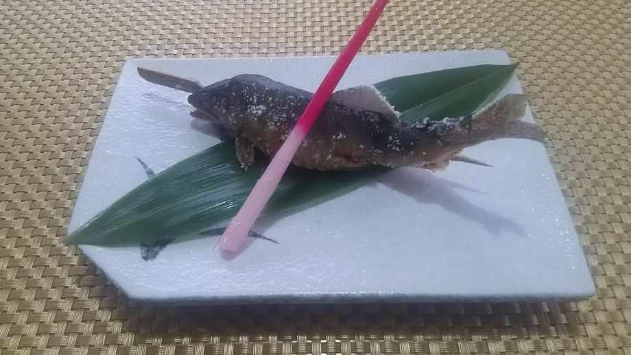 鮎の塩焼き（700円）