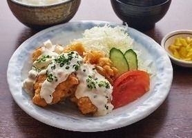 宮崎流！タルタルから揚げ定食