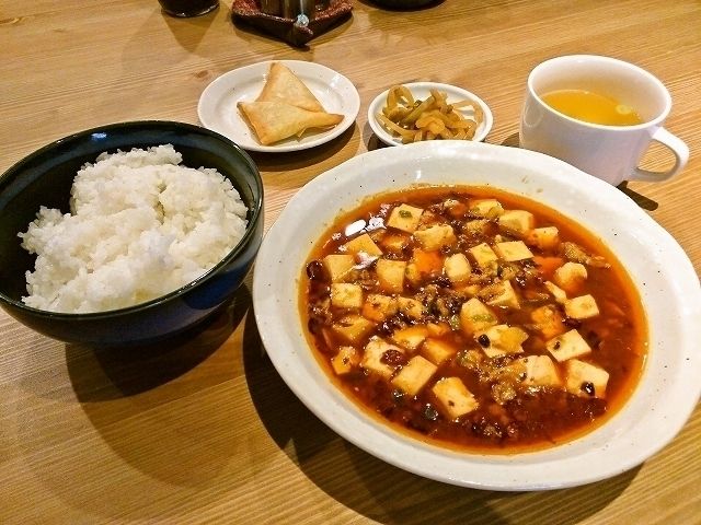 仁さんの四川風麻婆豆腐定食