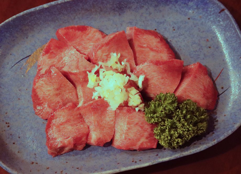 上タン塩（1380円（税抜））