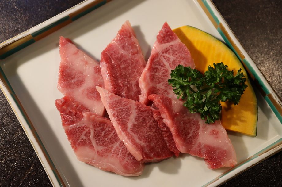 黒毛和牛タテバラ（1100円（税抜））