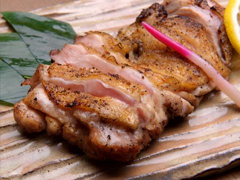  鶏モモ一枚炭火焼