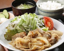 しょうが焼き定食