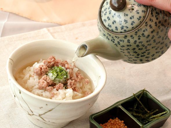 薫る狭山茶 黒豚そぼろ茶漬け（460円（税抜））