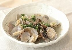 川越小仙波貝塚 あさりの酒蒸し（560円（税抜））